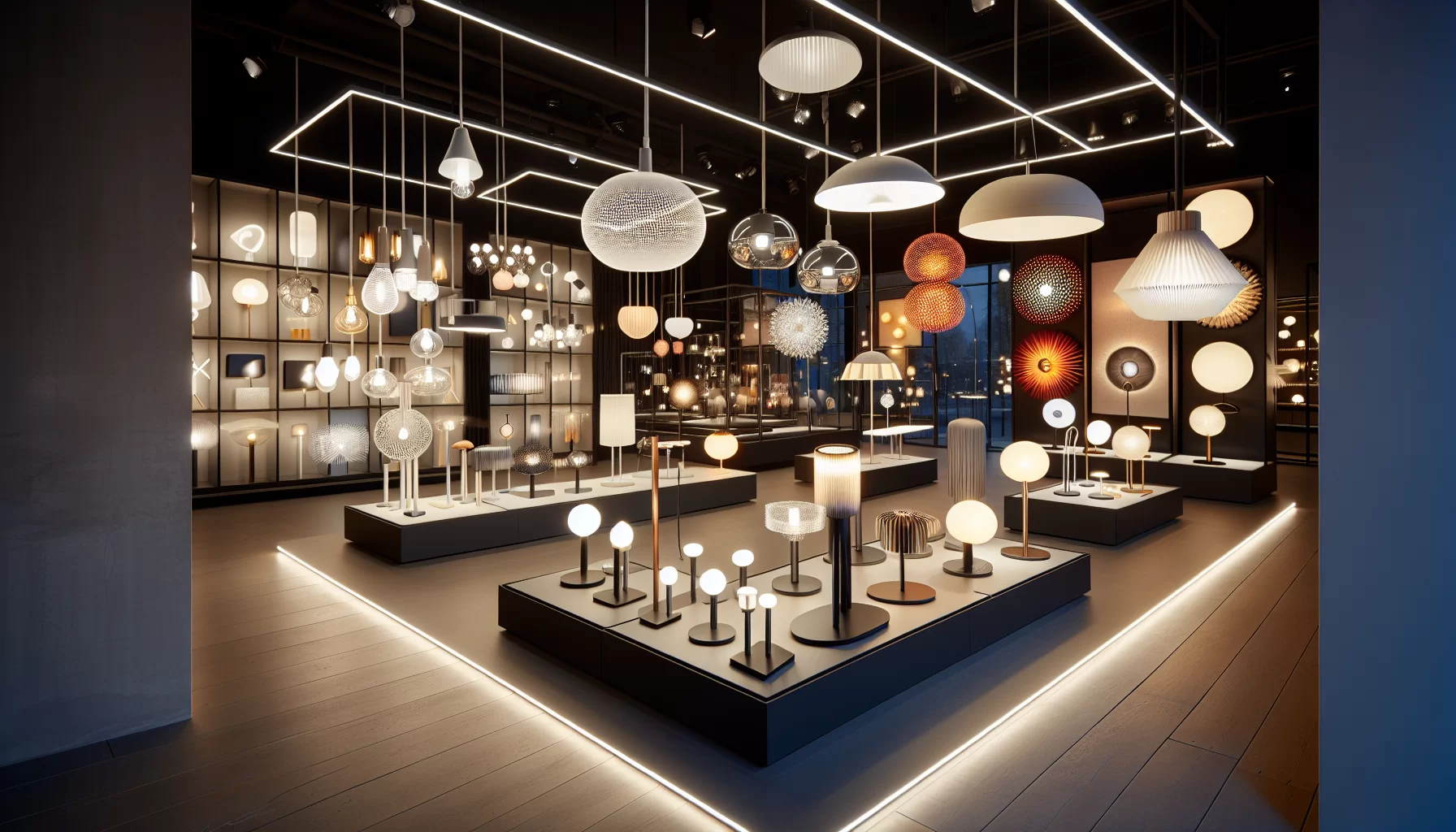 Commercial lighting manufacturers presenting a variety of innovative lighting solutions